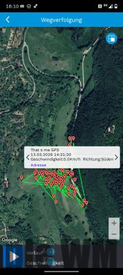 GPS Logger im Modell
